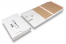 Book packaging is delivered flat - white | PIT Packaging.com | Bestbuyenvelopes
