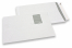 Basic window envelopes, 229 x 324 mm, 100 grs., window left 55 x 90 mm, window position 20 mm from the left side and 60 mm from the top, strip closure | PIT Packaging.com | Bestbuyenvelopes