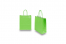Paper carrier bags with twisted handles - green, 180 x 80 x 220 mm, 90 gsm | PIT Packaging.com | Bestbuyenvelopes