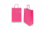 Paper carrier bags with twisted handles - bright pink, 220 x 100 x 310 mm, 90 gsm | PIT Packaging.com | Bestbuyenvelopes