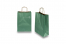 Paper carrier bags with twisted handles - dark green metallic, 220 x 100 x 310 mm, 90 gsm | PIT Packaging.com | Bestbuyenvelopes