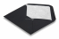 Lined black envelopes - white lined | PIT Packaging.com | Bestbuyenvelopes
