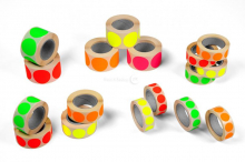 Round coloured labels | PIT Packaging.com | Bestbuyenvelopes