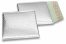 ECO metallic bubble envelopes - silver 165 x 165 mm | PIT Packaging.com | Bestbuyenvelopes