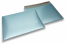 ECO matt metallic bubble envelopes - ice blue 320 x 425 mm | PIT Packaging.com | Bestbuyenvelopes