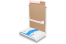 Book packaging - wrap the package around the book - white | PIT Packaging.com | Bestbuyenvelopes