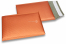 ECO matt metallic bubble envelopes - orange 180 x 250 mm | PIT Packaging.com | Bestbuyenvelopes
