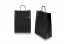 Paper carrier bags with twisted handles - black, 260 x 120 x 350 mm, 90 gsm | PIT Packaging.com | Bestbuyenvelopes