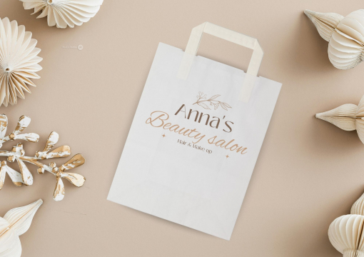 Paper carrier bags with folded handles | PIT Packaging.com | Bestbuyenvelopes