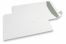 White paper envelopes, 229 x 324 mm (C4), 120 gram, strip closure, weight each approx. 16 g. | PIT Packaging.com | Bestbuyenvelopes