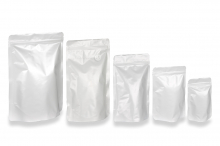 Stand up pouches white | PIT Packaging.com | Bestbuyenvelopes