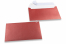 Red coloured mother-of-pearl envelopes - 114 x 162 mm | PIT Packaging.com | Bestbuyenvelopes