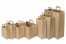 Paper carrier bags with folded handles - brown | PIT Packaging.com | Bestbuyenvelopes