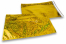 Coloured metallic foil envelopes gold holographic - 229 x 324 mm | PIT Packaging.com | Bestbuyenvelopes