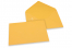 Coloured greeting card envelopes - yellow-gold, 162 x 229 mm | PIT Packaging.com | Bestbuyenvelopes