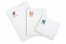 White paper bubble envelopes (80 gsm) - example with print on the frontside | PIT Packaging.com | Bestbuyenvelopes