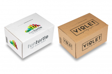 Crash lock box - example with print | PIT Packaging.com | Bestbuyenvelopes