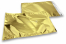 Coloured metallic foil envelopes gold - 229 x 324 mm | PIT Packaging.com | Bestbuyenvelopes