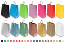 Paper carrier bags with twisted handles | PIT Packaging.com | Bestbuyenvelopes