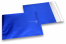 Dark blue coloured matt metallic foil envelopes - 165 x 165 mm | PIT Packaging.com | Bestbuyenvelopes