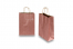 Paper carrier bags with twisted handles - red metallic, 220 x 100 x 310 mm, 90 gsm | PIT Packaging.com | Bestbuyenvelopes