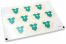Birth envelope seals - romper blue | PIT Packaging.com | Bestbuyenvelopes