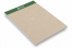 Printed notepads - with cover backside | PIT Packaging.com | Bestbuyenvelopes