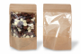 Stand up pouches with large window - 200 x 300 x 100 mm, 1800 ml