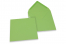 Coloured greeting card envelopes - apple green, 155 x 155 mm | PIT Packaging.com | Bestbuyenvelopes