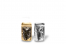 Stand up pouches metallic transparent - gold metallic, 85 x 145 x 50 mm - 100 ml | PIT Packaging.com | Bestbuyenvelopes