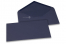Coloured greeting card envelopes - dark blue, 110 x 220 mm | PIT Packaging.com | Bestbuyenvelopes