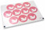 Baptism envelope seals - pink with white dove | PIT Packaging.com | Bestbuyenvelopes