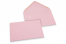 Coloured greeting card envelopes - light pink, 125 x 175 mm | PIT Packaging.com | Bestbuyenvelopes