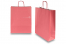 Paper carrier bags with twisted handles - red velvet, 320 x 120 x 410 mm, 100 gsm | PIT Packaging.com | Bestbuyenvelopes