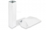 White kraft stand up pouches - foldable bootom | PIT Packaging.com | Bestbuyenvelopes