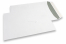 White paper envelopes, 240 x 340 mm (EC4), 120 gram, strip closure, weight each approx. 21 g. | PIT Packaging.com | Bestbuyenvelopes