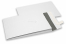 Gusset pocket V-bottomed envelopes - white | PIT Packaging.com | Bestbuyenvelopes