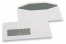 Window envelopes, white, 114 x 229 mm (C5/6), window on left 40 x 110 mm, window position 20 mm from the left side and 24 mm from the bottom, 80 gram, gummed closure | PIT Packaging.com | Bestbuyenvelopes