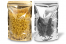 Stand up pouches metallic transparent - gold metallic, 200 x 300 x 100 mm - 1800 ml | PIT Packaging.com | Bestbuyenvelopes