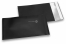 Black coloured matt metallic foil envelopes - 114 x 162 mm | PIT Packaging.com | Bestbuyenvelopes