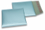 ECO matt metallic bubble envelopes - ice blue 165 x 165 mm | PIT Packaging.com | Bestbuyenvelopes
