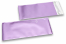 Lilac coloured matt metallic foil envelopes - 110 x 220 mm | PIT Packaging.com | Bestbuyenvelopes