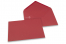 Coloured greeting card envelopes - dark red, 162 x 229 mm | PIT Packaging.com | Bestbuyenvelopes