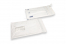 White air-cushioned envelopes with window - 175 x 265 mm, window on left 55 x 90 mm, window position 30 mm from the leftside and 70 mm from the top | PIT Packaging.com | Bestbuyenvelopes
