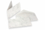 Marbled envelope (96 x 181 mm) and card (90 x 173 mm) - marbled grey, lined interior grey | PIT Packaging.com | Bestbuyenvelopes