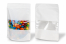 Stand up pouch with window - white, 200 x 300 x 100 mm, 1800 ml | PIT Packaging.com | Bestbuyenvelopes