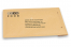 Brown bubble envelopes (80 gsm) - example with print on the frontside | PIT Packaging.com | Bestbuyenvelopes