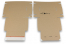 Folding post boxes with seal strip - brown | PIT Packaging.com | Bestbuyenvelopes