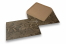 Animal-print envelopes - brown kraft, black, snake print | PIT Packaging.com | Bestbuyenvelopes