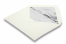 Lined ivory white envelopes - silver lined | PIT Packaging.com | Bestbuyenvelopes